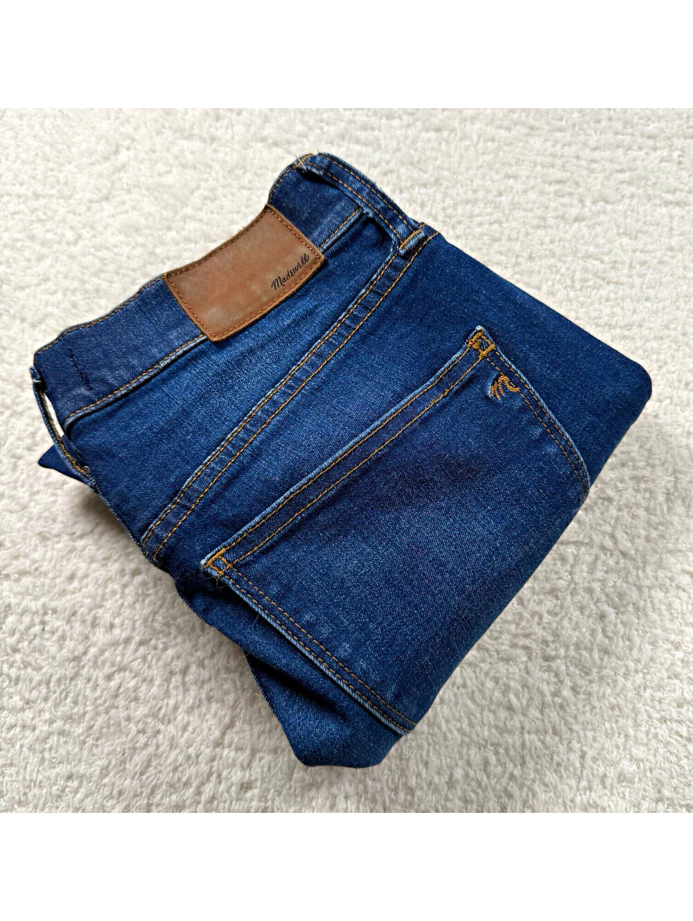 Madewell 9” High Rise Skinny Jeans Women’s 26 Dark Wash Stretch Denim